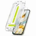 Miniatyrbild 2 av 5: [2-Pack] Ringke Google Pixel 9a Härdat Glas Skärmskydd Easy Slide - Clear