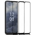 Miniatyrbillede 1 af 6: 2-Pack Nokia G60 Skærmbeskyttelse - Hærdet Glas 9H - Super kvalitet 3D