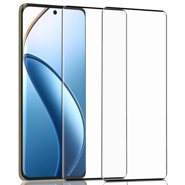 2-Pack Realme 12 Pro Skærmbeskyttelse - Hærdet Glas 9H - Super kvalitet 3D