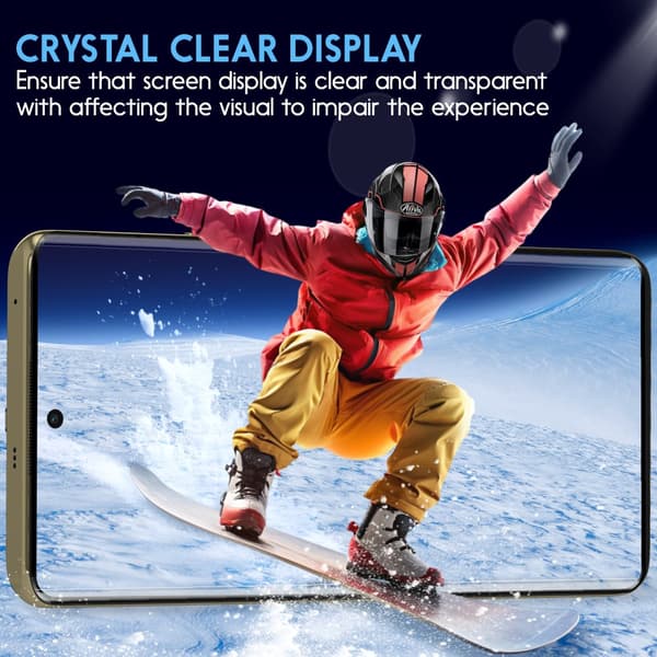 1-Pack Realme 12 Pro Plus Näytönsuoja - Karkaistu Lasi 9H - Super laatu 3D