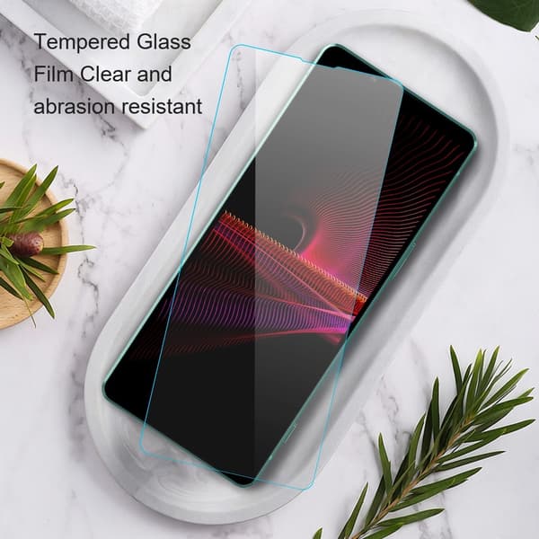 AMORUS Sony Xperia 1 VII näytönsuoja 2.5D kaareva reuna 9H alumiini-piilasilikaattilasi