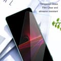 Pikkukuva 5 / 9: AMORUS Sony Xperia 1 VII näytönsuoja 2.5D kaareva reuna 9H alumiini-piilasilikaattilasi