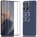 Miniatyrbillede 1 af 7: 2-Pack Motorola Edge 60 Fusion Skærmbeskyttelse & 2-Pack linsebeskyttelse - Hærdet Glas 9H - Super kvalitet 3D