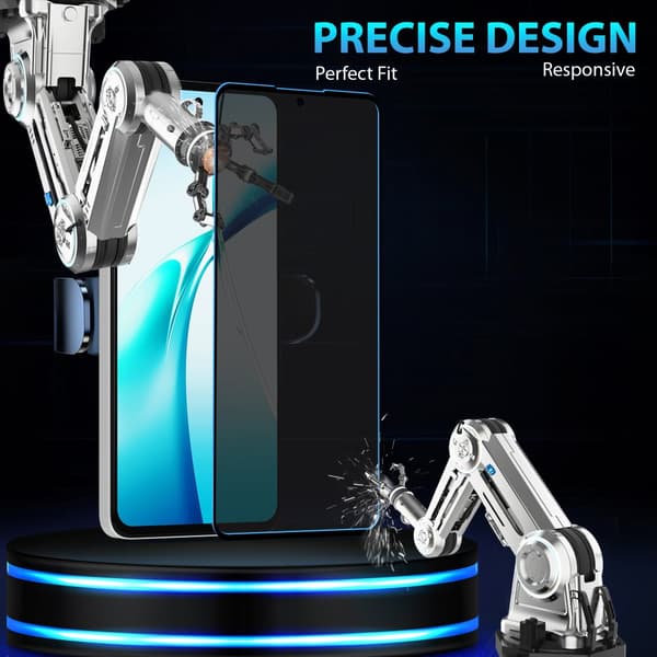 1-Pack OnePlus Nord CE4 Lite Privacy Skärmskydd - Härdat Glas 9H - Super kvalitet 3D