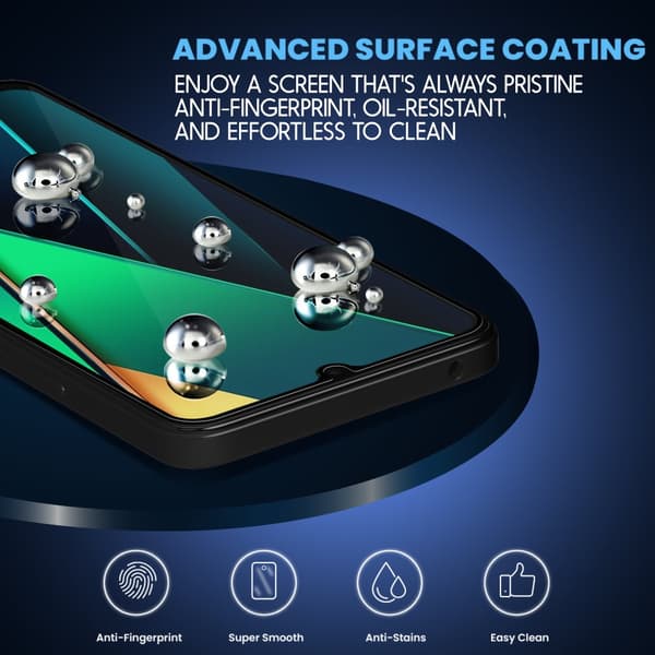 1-Pack Xiaomi Poco C75 Skärmskydd - Härdat Glas 9H - Super kvalitet 3D