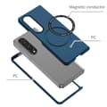 Miniatyrbild 4 av 4: Samsung Galaxy Z Fold 4 - MagSafe Kompatibelt TPU Skal, Tunt & Stötsäkert Skydd Vinröd