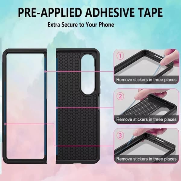 Samsung Galaxy Z Fold 6 - Stötsäker Ring Armor Stand Slimmt mobilskal Grön