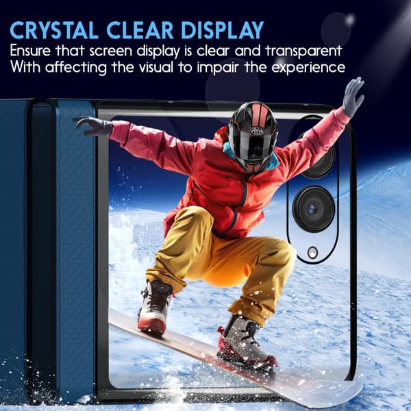 1-Pack Motorola Razr 60 (2025) Skærmbeskyttelse - Hærdet Glas 9H - Super kvalitet 3D