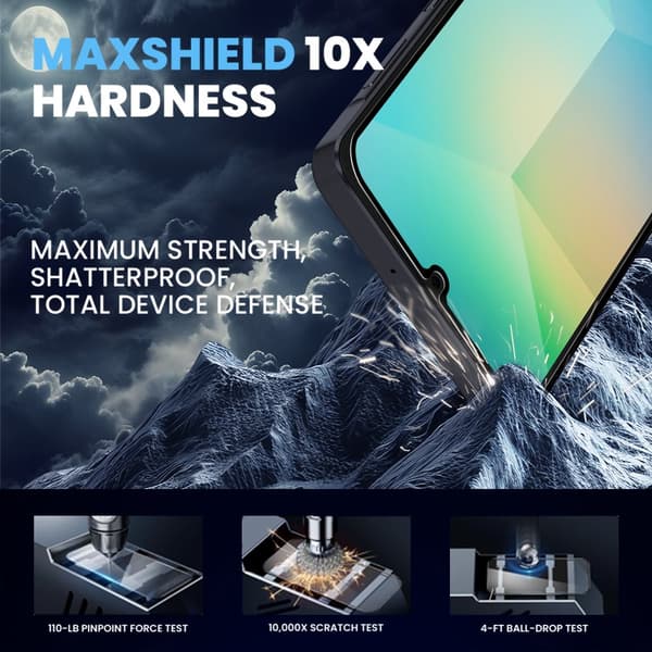 1-Pack Samsung A06 Skærmbeskyttelse - Hærdet Glas 9H - Super kvalitet 3D