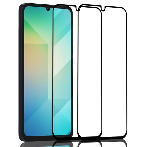 2-Pack Samsung A06 Skærmbeskyttelse - Hærdet Glas 9H - Super kvalitet 3D