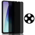 Miniatyrbillede 1 af 7: 2-Pack Xiaomi Redmi 14C Privacy Skærmbeskyttelse & 1-Pack linsebeskyttelse - Hærdet Glas 9H - Super kvalitet 3D