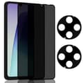 Miniatyrbillede 1 af 7: 2-Pack Xiaomi Redmi 14C Privacy Skærmbeskyttelse & 2-Pack linsebeskyttelse - Hærdet Glas 9H - Super kvalitet 3D