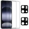 Miniatyrbillede 1 af 7: 2-Pack Xiaomi Redmi Note 14S Skærmbeskyttelse & 2-Pack linsebeskyttelse - Hærdet Glas 9H - Super kvalitet 3D