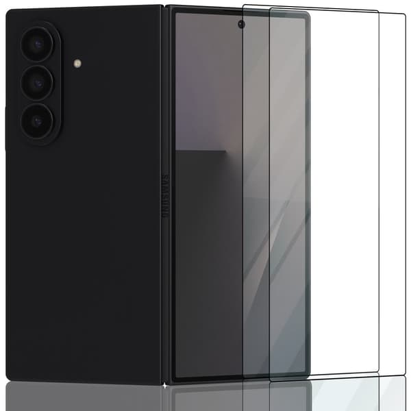 2-Pack Samsung Z Fold 7 Skärmskydd - Härdat Glas 9H - Super kvalitet 3D