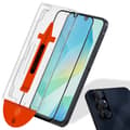 Miniatyrbillede 1 af 8: 1-PACK Samsung A16 Skærmbeskytter & 1-PACK linsebeskytter - Hærdet Glas | [Automatisk Installation] - Boblefri