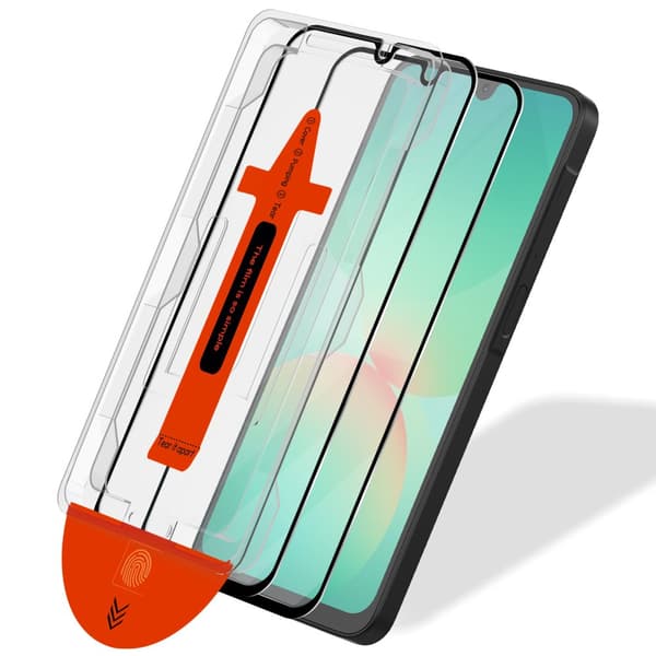 2-Pack Samsung A26 Skärmskydd - Härdat Glas | [Automatisk Installation] - Bubbelfritt