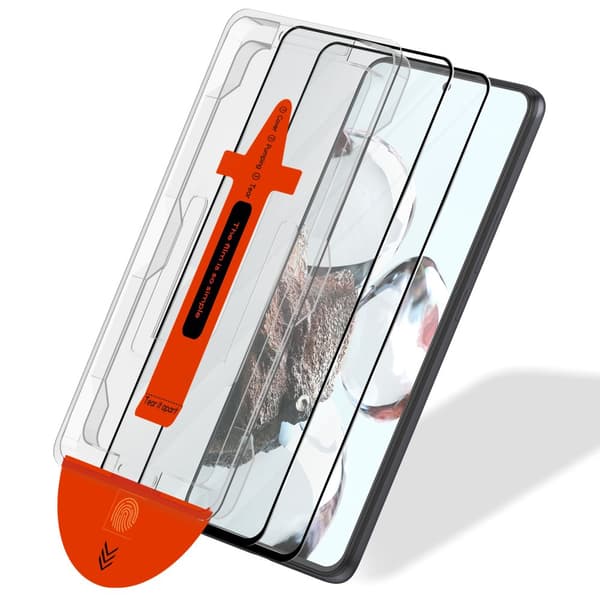 2-PACK Xiaomi 12T Pro Näytönsuoja - Karkaistu Lasi | [Automaattinen Asennus] - Kuplaton
