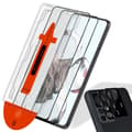 Miniatyrbillede 1 af 8: 2-PACK Xiaomi 12T Pro Skærmbeskytter & 2-PACK linsebeskytter - Hærdet Glas | [Automatisk Installation] - Boblefri