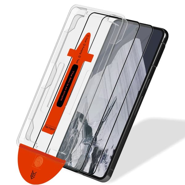 2-Pack Google Pixel 8 Pro Skärmskydd - Härdat Glas | [Automatisk Installation] - Bubbelfritt