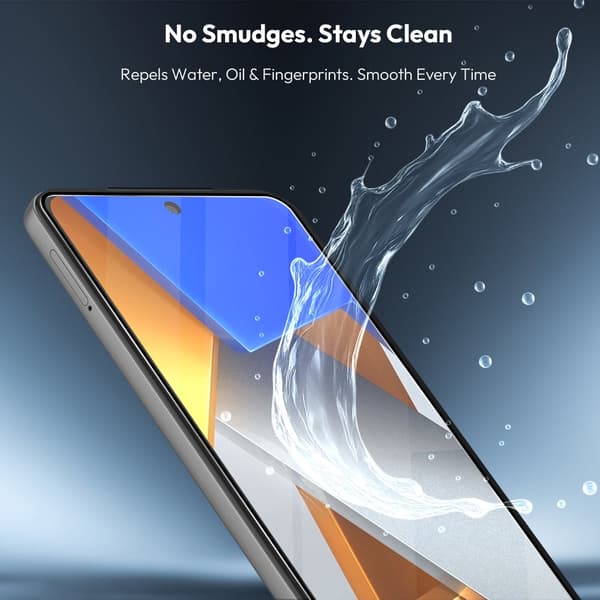 1-PACK Xiaomi Poco M4 Pro 4G Skærmbeskytter - Hærdet Glas | [Automatisk Installation] - Boblefri