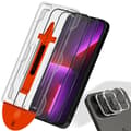 Pikkukuva 1 / 8: 2-PACK Iphone 13 Pro Näytönsuoja & 2-PACK linssinsuoja - Karkaistu Lasi | [Automaattinen Asennus] - Kuplaton
