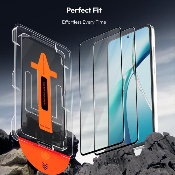 2-PACK OnePlus Ce4 Lite 5G Skærmbeskytter & 2-PACK linsebeskytter - Hærdet Glas | [Automatisk Installation] - Boblefri