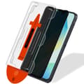 Miniatyrbillede 1 af 7: 1-PACK Samsung A16 Privacy Skærmbeskytter - Hærdet Glas | [Automatisk Installation] - Boblefri