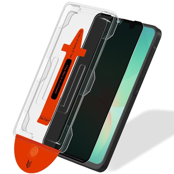 1-Pack Samsung A26 Privacy Skärmskydd - Härdat Glas | [Automatisk Installation] - Bubbelfritt
