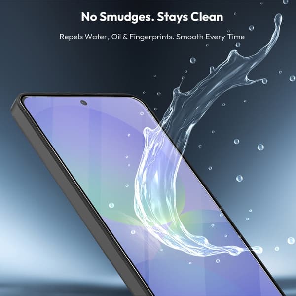1-PACK Samsung A36 Skærmbeskytter & 1-PACK linsebeskytter - Hærdet Glas | [Automatisk Installation] - Boblefri