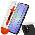 Miniatyrbillede 1 af 9: 1-PACK Samsung A36 Skærmbeskytter & 1-PACK linsebeskytter - Hærdet Glas | [Automatisk Installation] - Boblefri