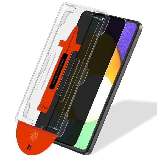 1-Pack Samsung A52s Privacy Skärmskydd - Härdat Glas | [Automatisk Installation] - Bubbelfritt