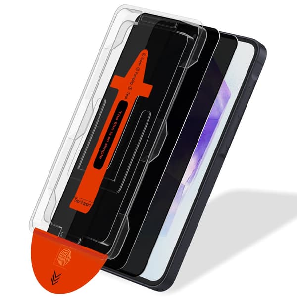 2-Pack Samsung A55 Privacy Skärmskydd - Härdat Glas | [Automatisk Installation] - Bubbelfritt