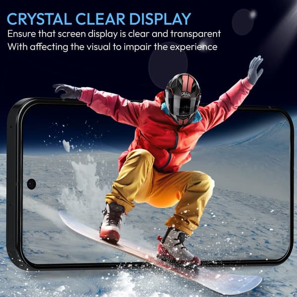 2-Pack Google Pixel 9 Pro Privacy Skærmbeskyttelse & 1-Pack linsebeskyttelse - Hærdet Glas 9H - Super kvalitet 3D