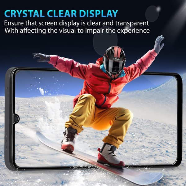 1-Pack TCL 505 Skærmbeskyttelse - Hærdet Glas 9H - Super kvalitet 3D