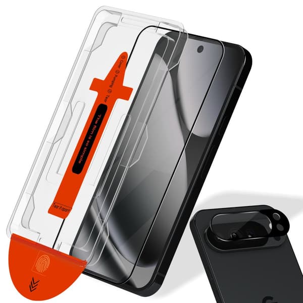 1-PACK Google Pixel 10 Pro XL Skærmbeskytter & 1-PACK linsebeskytter - Hærdet Glas | [Automatisk Installation] - Boblefri