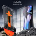 Miniatyrbillede 2 af 8: 2-PACK Google Pixel 9 Pro XL Skærmbeskytter & 1-PACK linsebeskytter - Hærdet Glas | [Automatisk Installation] - Boblefri