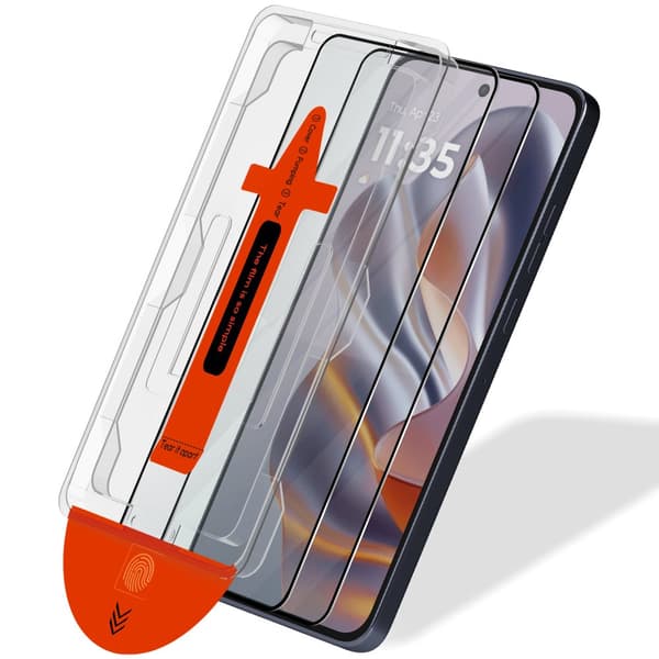 2-Pack Motorola Edge 50 Neo Skärmskydd - Härdat Glas | [Automatisk Installation] - Bubbelfritt