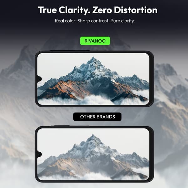 1-PACK Samsung A17 Skærmbeskytter - Hærdet Glas | [Automatisk Installation] - Boblefri