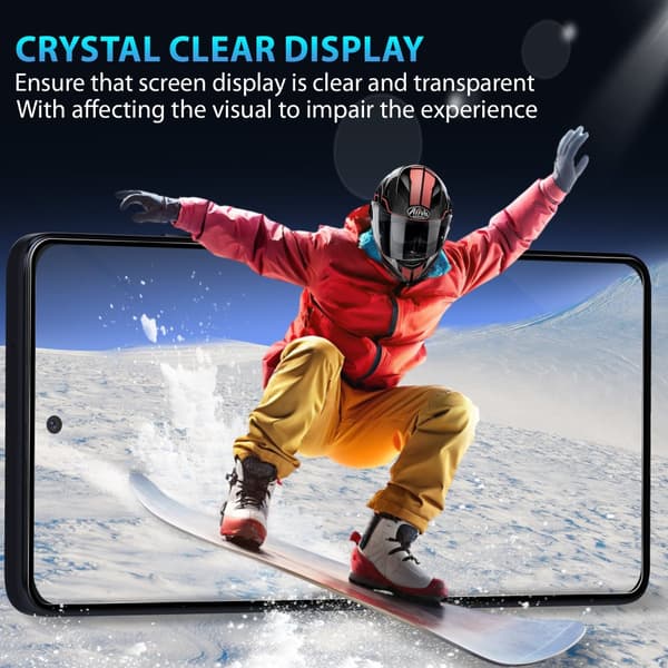 1-Pack Motorola Moto G86 Skærmbeskyttelse & 1-Pack linsebeskyttelse - Hærdet Glas 9H - Super kvalitet 3D