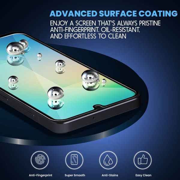 1-Pack Samsung A06 Skærmbeskyttelse & 1-Pack linsebeskyttelse - Hærdet Glas 9H - Super kvalitet 3D