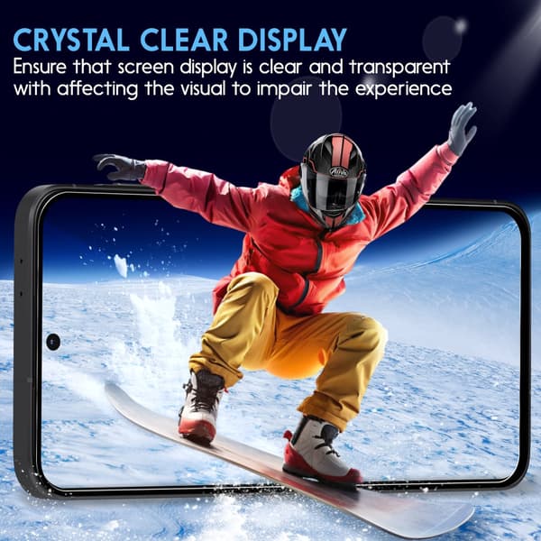 2-Pack Samsung A57 Skærmbeskyttelse - Hærdet Glas 9H - Super kvalitet 3D