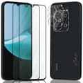 Miniatyrbillede 1 af 7: 2-Pack Xiaomi Redmi 15C Skærmbeskyttelse & 2-Pack linsebeskyttelse - Hærdet Glas 9H - Super kvalitet 3D