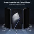 Miniatyrbillede 2 af 8: 1-PACK Xiaomi 15T Privacy Skærmbeskytter & 1-PACK linsebeskytter - Hærdet Glas | [Automatisk Installation] - Boblefri
