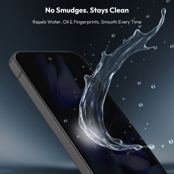 1-Pack Google Pixel 9A Privacy Skærmbeskyttelse & 1-Pack linsebeskyttelse - Hærdet Glas 9H - Super kvalitet 3D