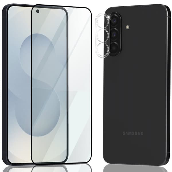 1-Pack Samsung S26 Skärmskydd & 1-Pack linsskydd - Härdat Glas 9H - Super kvalitet 3D