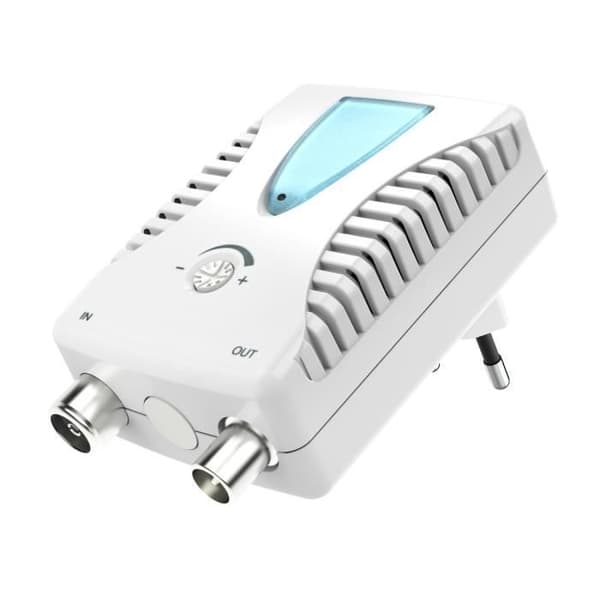 TV-förstärkare - HAMA - BB-CATV - 25 dB - Styrbar - Svart