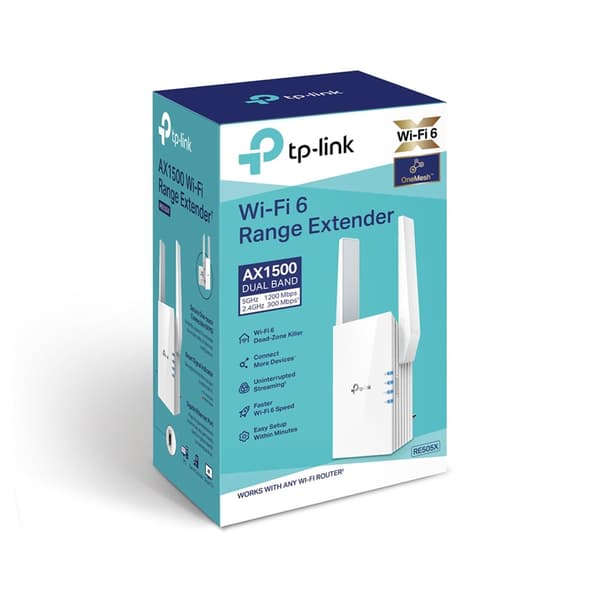 TP-LINK Universal trådlös förstärkare AX1500 TL-RE505X