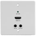 Miniatyrbild 3 av 4: LINDY Cat.6 HDMI 4K60, IR &amp; RS-232 HDBaseT EU Wall Plate Extender Wall Transmitter