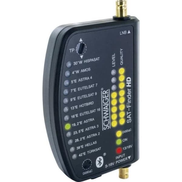 Satellitpekare - SCHWAIGER - Schwaiger Satfinder HD - Vit - SAT-antenn
