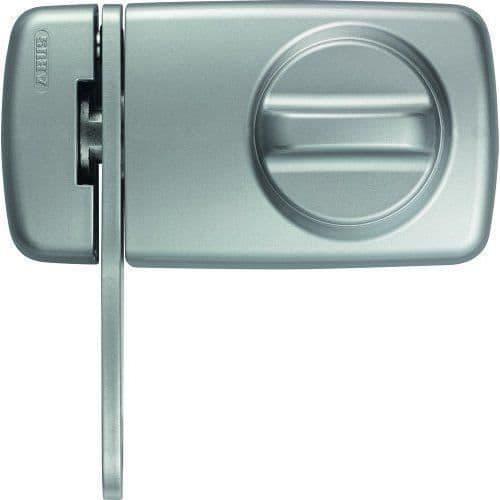 Abus 7030 S Dörrlås med glidskydd Silver - 532757